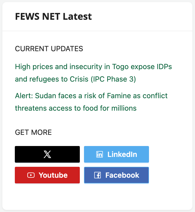 FEWS NET Latest widget.png